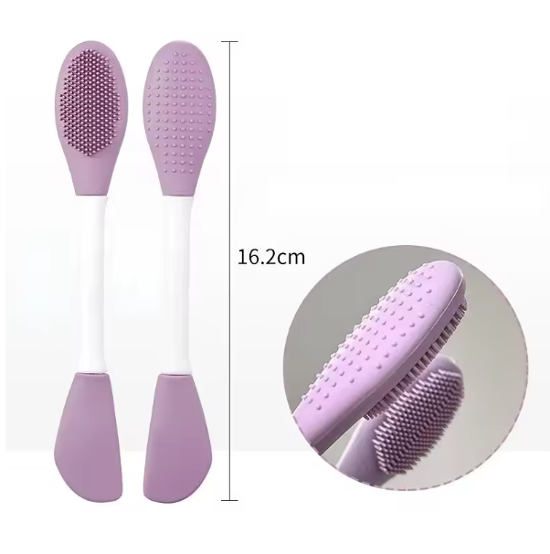 Double Headed Silicone Face Brush
