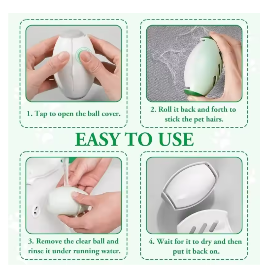 Portable Pet Hair Roller